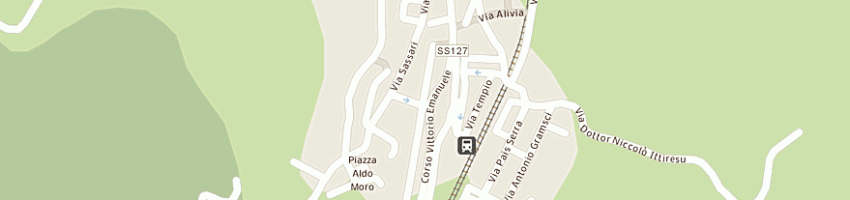 Mappa della impresa intercom snc di bezzu antonio e ruzzu rita e c a NULVI