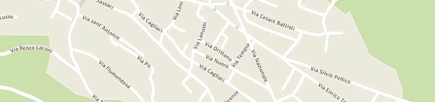 Mappa della impresa floris e c snc a VILLACIDRO