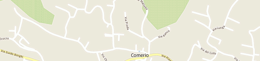 Mappa della impresa cei a COMERIO