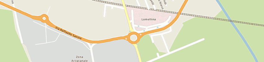 Mappa della impresa bennet spa a MORTARA