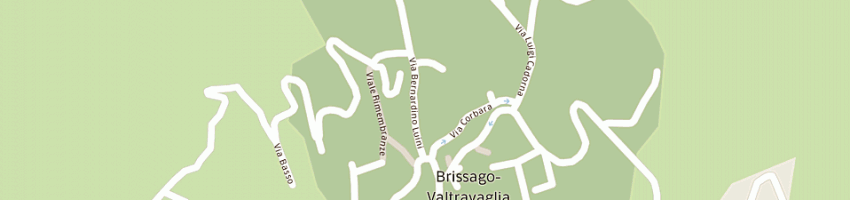 Mappa della impresa poste italiane a BRISSAGO VALTRAVAGLIA