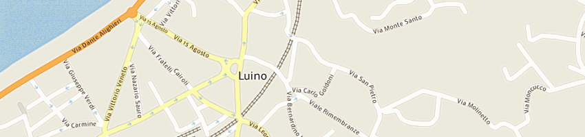 Mappa della impresa comunita' montana valli del luinese a LUINO