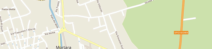 Mappa della impresa maxflor di minutillo aldo e c (snc) a MORTARA
