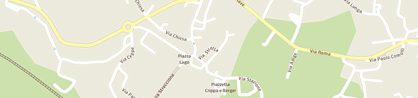 Mappa della impresa zaninetti ferruccio a COMERIO