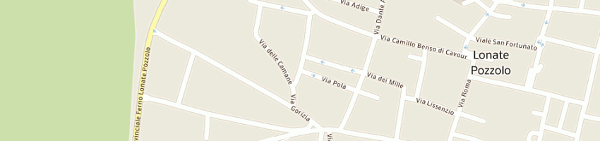 Mappa della impresa mediaplast srl a LONATE POZZOLO