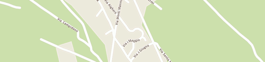 Mappa della impresa grecu gianfranco a VILLACIDRO