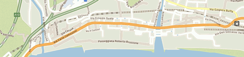 Mappa della impresa wilson walton international srl a GENOVA