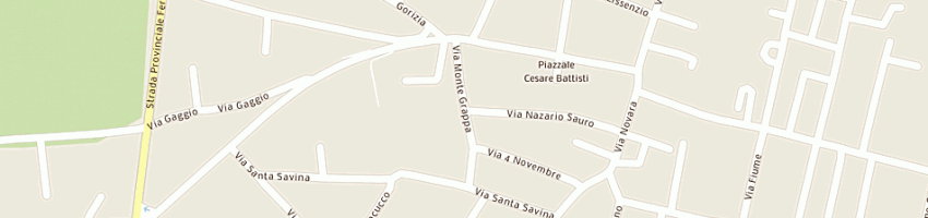 Mappa della impresa flli rizzi srl a LONATE POZZOLO