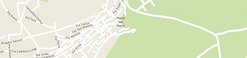 Mappa della impresa bar la grotta snc di flli sini a PLOAGHE