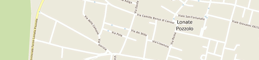 Mappa della impresa pisani fratelli e c a LONATE POZZOLO