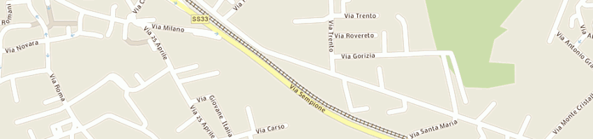 Mappa della impresa gruppo daverio idroricambi (srl) a CASORATE SEMPIONE