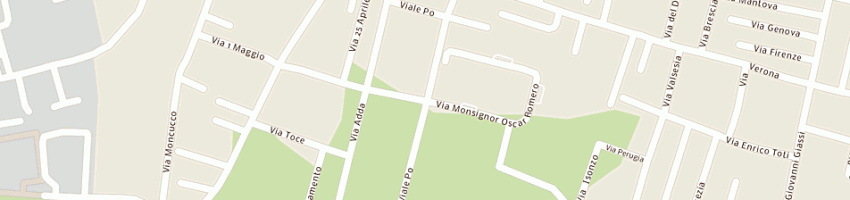 Mappa della impresa mariani g di giorgio mariani e c snc a LONATE POZZOLO