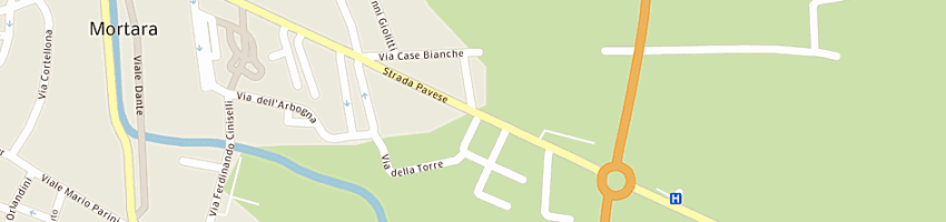 Mappa della impresa casale giampiero a MORTARA