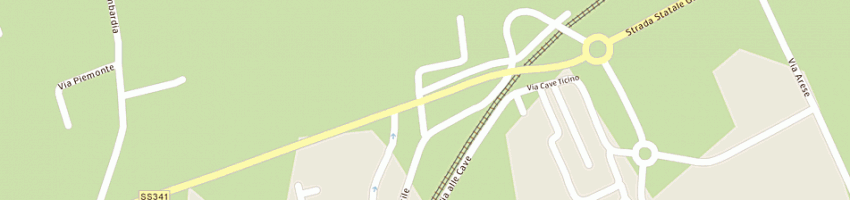 Mappa della impresa alice snc di mollica nardo cinzia e c a TURBIGO