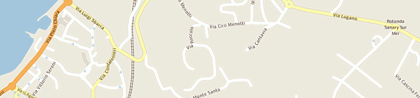 Mappa della impresa studio tecnico geometra ranzoni claudio a LUINO
