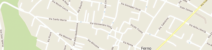 Mappa della impresa edil casa srl a FERNO