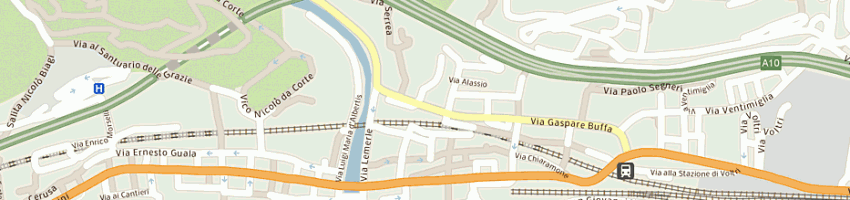 Mappa della impresa laboratorio albaro (srl) a GENOVA