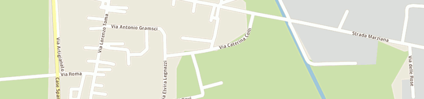 Mappa della impresa coldesina roberto a PARONA