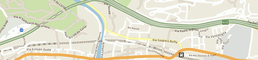 Mappa della impresa parodi stefano a GENOVA