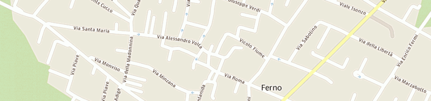Mappa della impresa rdn moto snc di brambilla maurizio e c a FERNO