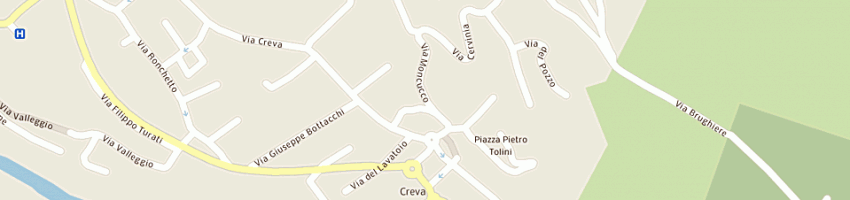 Mappa della impresa edilinsilvis di tomasetto silvano e c sas a LUINO