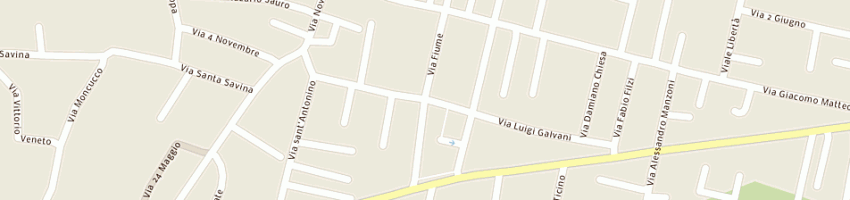 Mappa della impresa fonderia san mauro srl a LONATE POZZOLO