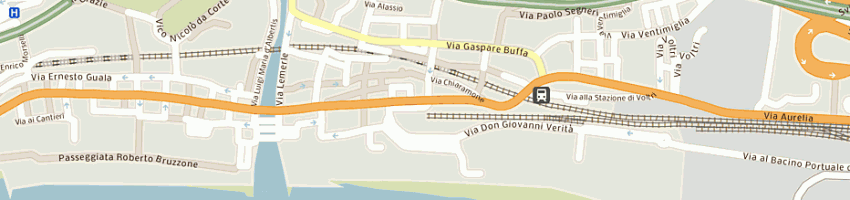 Mappa della impresa rolando eros a GENOVA