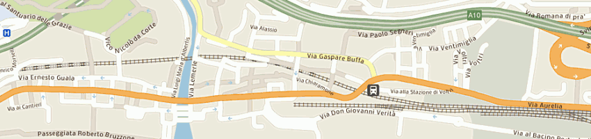 Mappa della impresa studio dentistico novara - de'luca a GENOVA