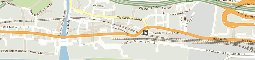 Mappa della impresa ferrando fabrizio a GENOVA