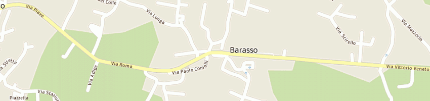 Mappa della impresa poste italiane a BARASSO