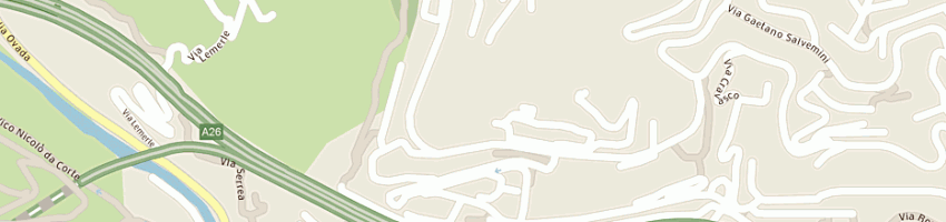 Mappa della impresa cooperativa tuttinsieme a GENOVA