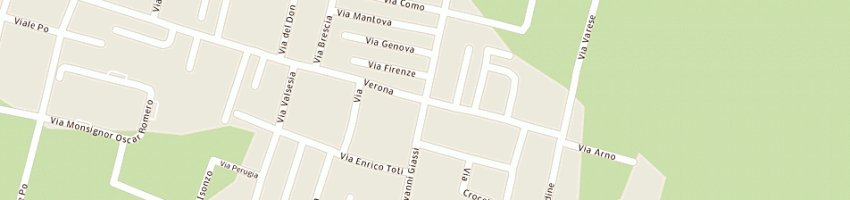Mappa della impresa zaro-cerutti sas di zaro franco e c a LONATE POZZOLO
