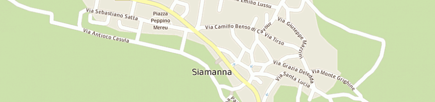 Mappa della impresa aru efisio a SIAMANNA