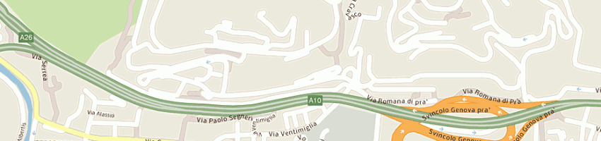 Mappa della impresa ohmeda spa a GENOVA