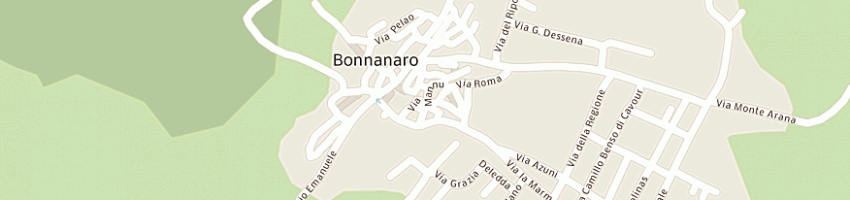 Mappa della impresa scanu assunta a BONNANARO