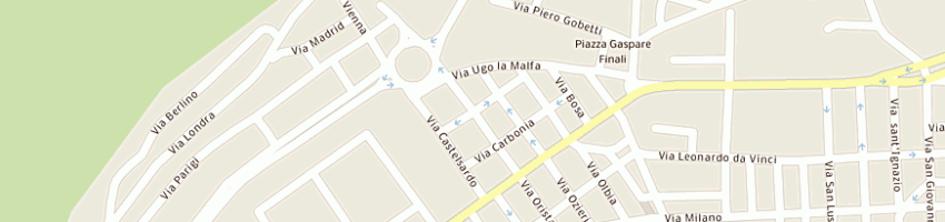 Mappa della impresa camedda roberto a MACOMER