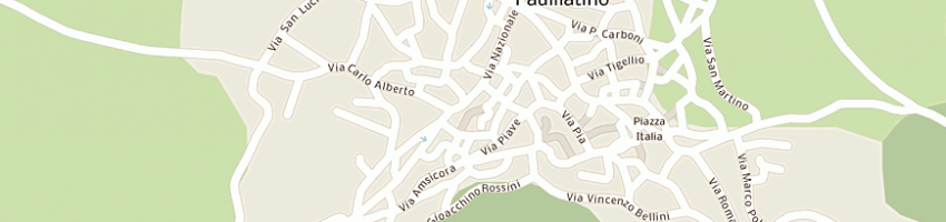 Mappa della impresa archeotour a PAULILATINO