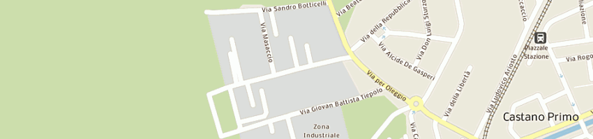 Mappa della impresa vibiplast (srl) a CASTANO PRIMO