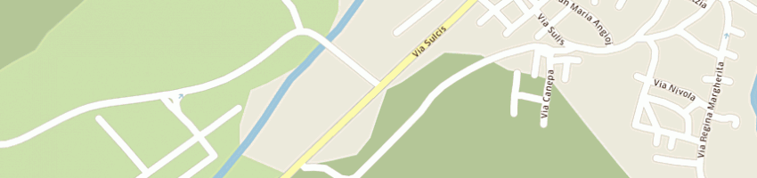 Mappa della impresa genugu giancarlo a TEULADA
