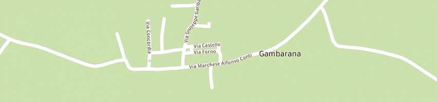 Mappa della impresa agripiu' sas di matteo capra e c a GAMBARANA