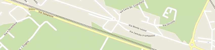 Mappa della impresa indet (snc) a GALLARATE