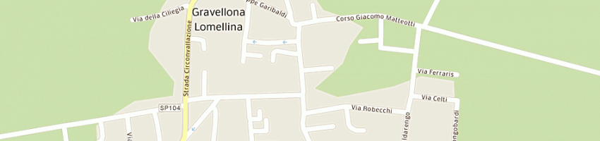 Mappa della impresa cedrino emanuele a GRAVELLONA LOMELLINA