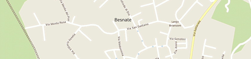 Mappa della impresa tecno service di capaldo giuseppe e gioia francesco snc a BESNATE
