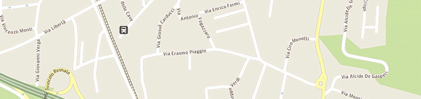 Mappa della impresa tie snc di pisoni stefano e ciambelli ivano a BESNATE