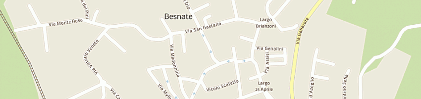 Mappa della impresa falcetta daniele a BESNATE