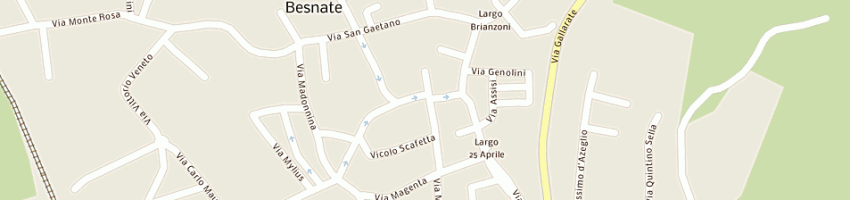 Mappa della impresa liviero luciano a BESNATE