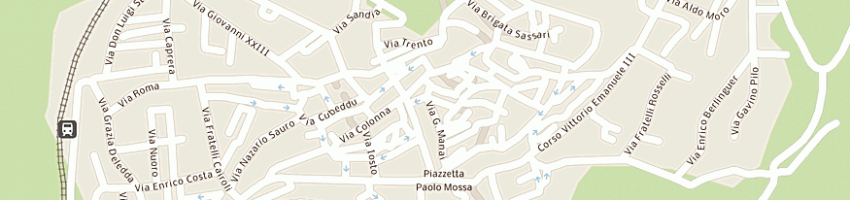 Mappa della impresa senes e pinna snc di pinna maria franca e c a BONORVA