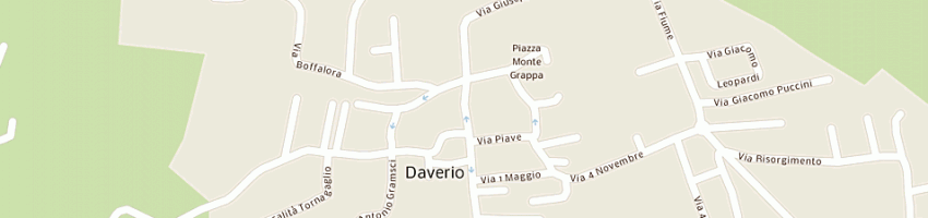 Mappa della impresa pinton dalieto a DAVERIO