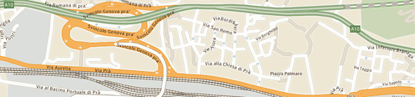 Mappa della impresa maniglio riccardo a GENOVA