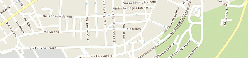 Mappa della impresa studio impresa di mario mulas e g lobino snc a MACOMER